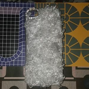 Home made furry phone case